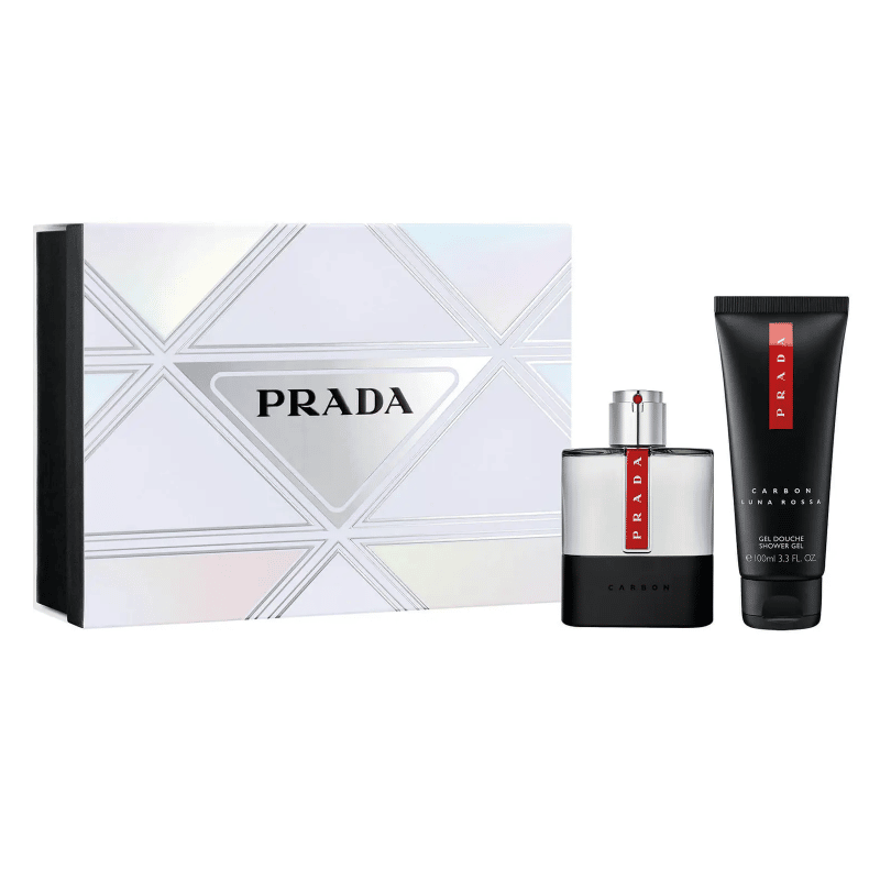 PRADA LUNA ROSSA CARBON 50ml EDT GIFT SET