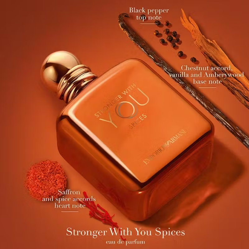 Armani Stronger With You Spices 100ml Limited Edition Eau De Parfum