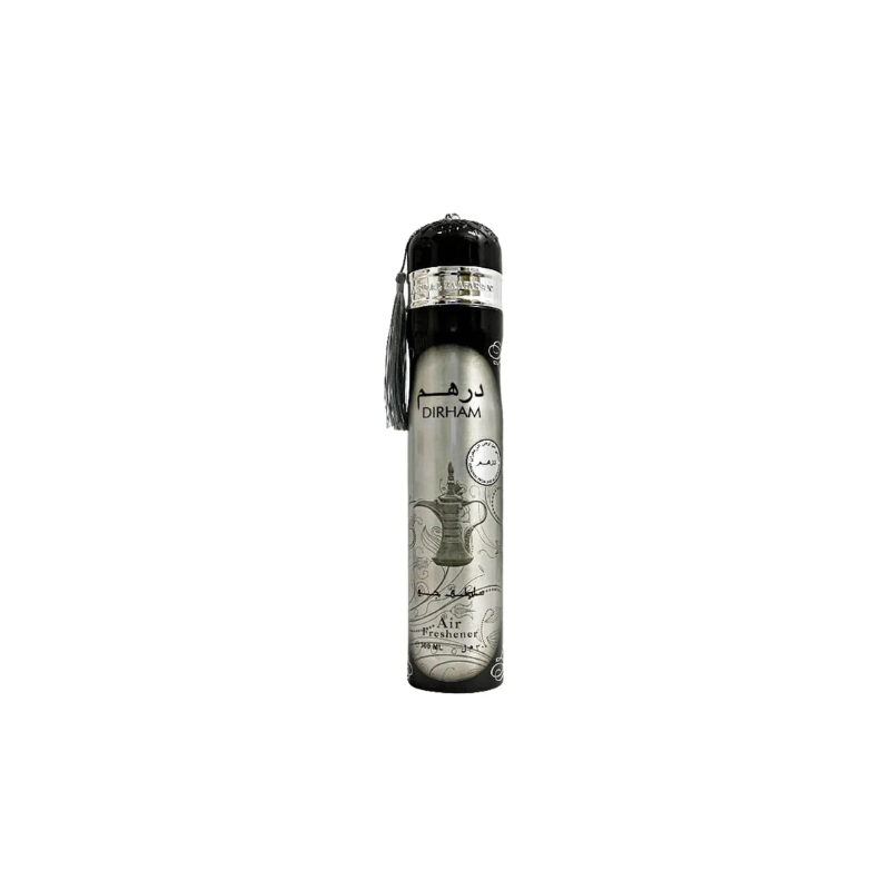 Dirham silver air freshner 300ml by ard al zafaraan