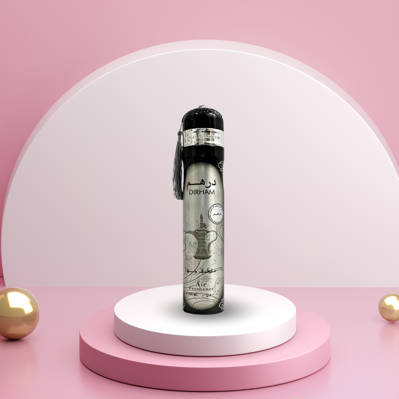 Dirham silver air freshner 300ml by ard al zafaraan