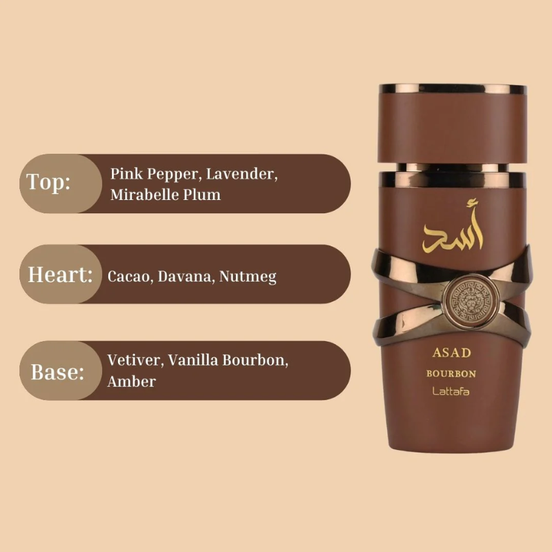 Lattafa Asad Bourbon Eau de Parfum
