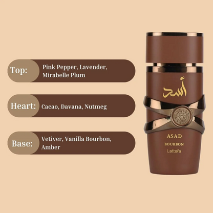Lattafa Asad Bourbon Eau de Parfum