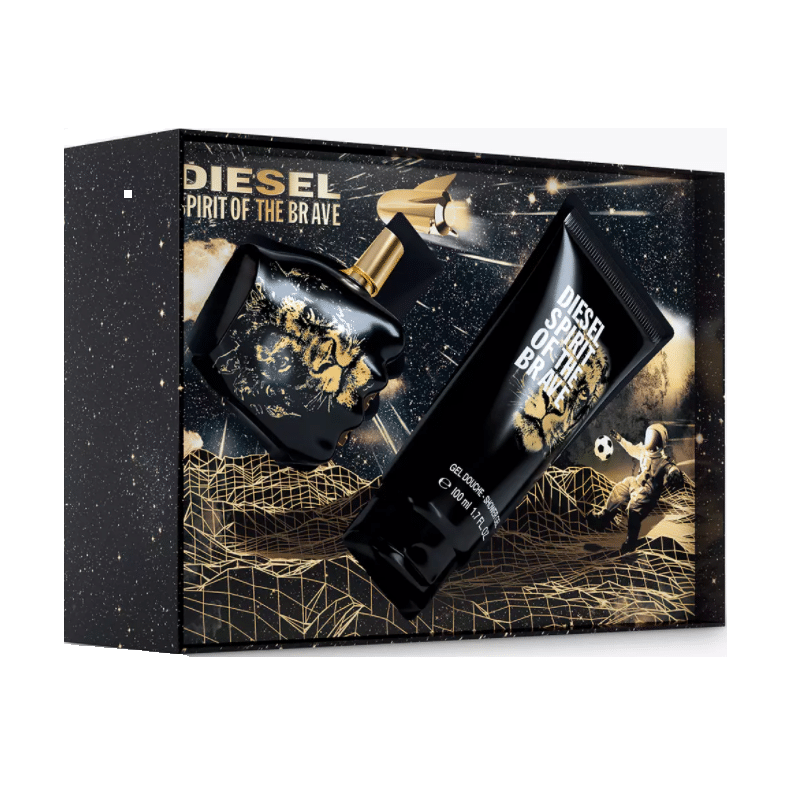 DIESEL SPIRIT OF THE BRAVE 50ml EDT GIFT SET For Him