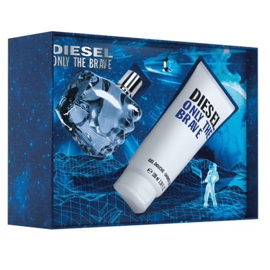 DIESEL ONLY THE BRAVE 50ml EDT GIFT SET For Him