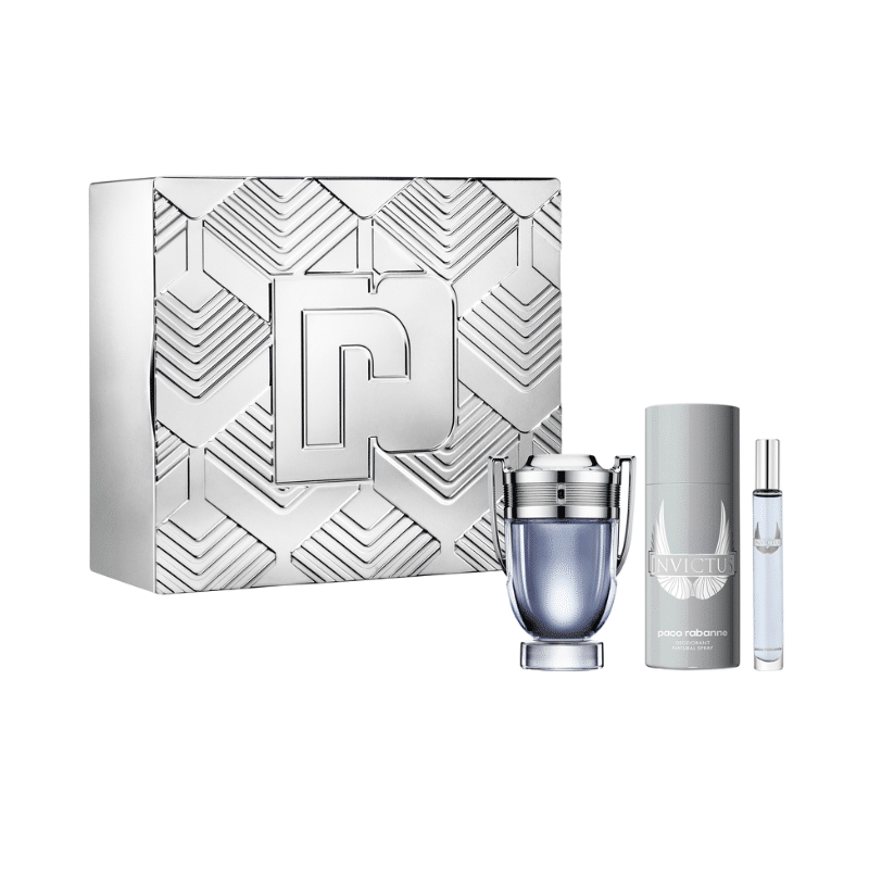 PACO RABANNE INVICTUS 100ml EDT GIFT SET For Him
