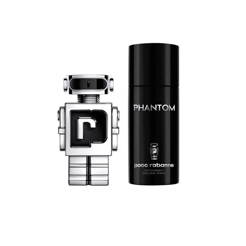 PACO RABANNE PHANTOM 100ML EDT GIFT SET FOR HIM