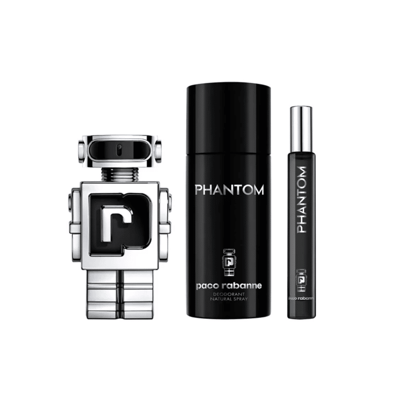 PACO RABANNE PHANTOM 100ML EDT GIFT SET FOR HIM