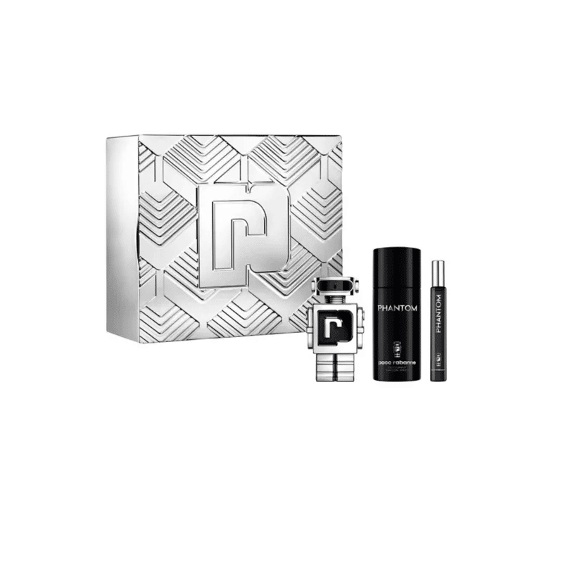 PACO RABANNE PHANTOM 100ML EDT GIFT SET FOR HIM