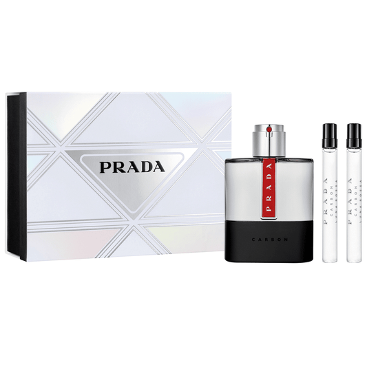 PRADA LUNA ROSSA CARBON 100ml EDT GIFT SET