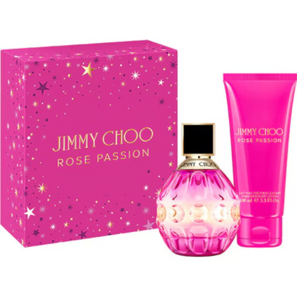JIMMY CHOO ROSE PASSION 60ML EDP GIFT SET FOR HER