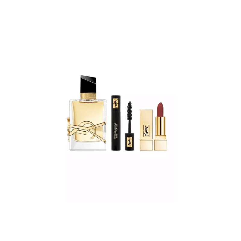 YSL LIBRE 50ML EDP WITH LIPSTICK AND MASCARA
