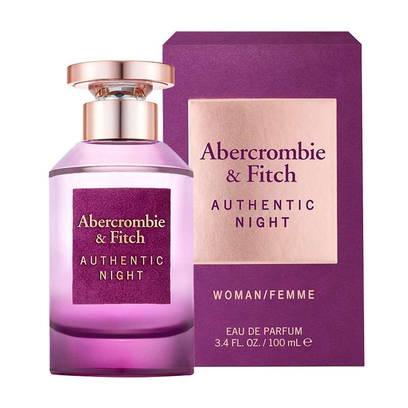 abercrombie & fitch 100ml edp for her authentic night