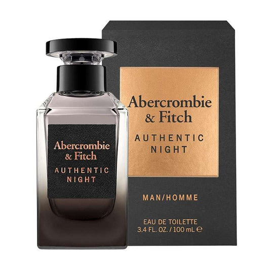 abercrombie & fitch 100ml edt for him authentic night
