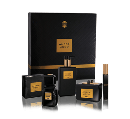 amber wood gift box ajmal dubai