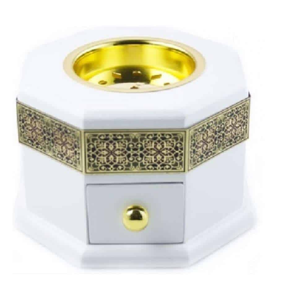 bakhoor burner white