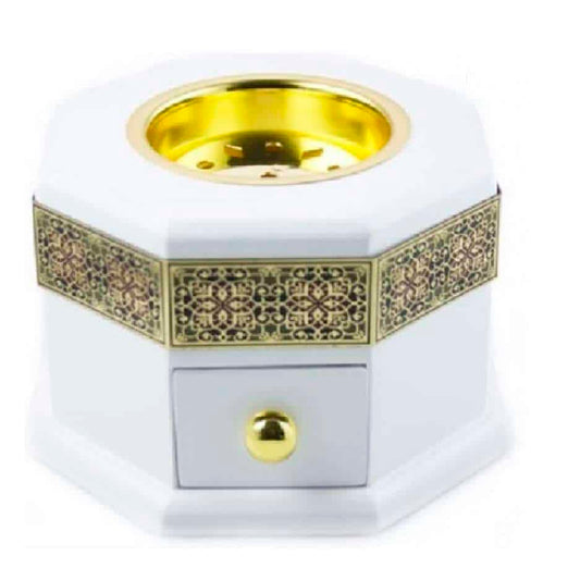 bakhoor burner white