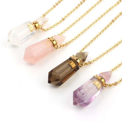 GIFT BOXED CRYSTAL PERFUME PENDANTS