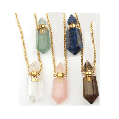 GIFT BOXED CRYSTAL PERFUME PENDANTS