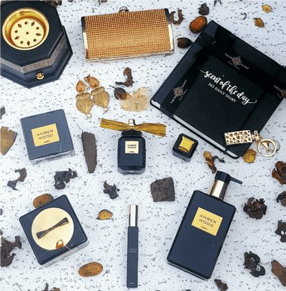 amber wood gift box ajmal dubai