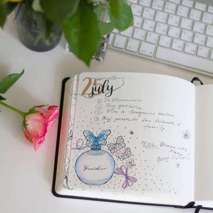 Perfume Themed Daily Diary