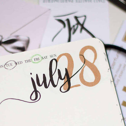 Perfume Themed Daily Diary